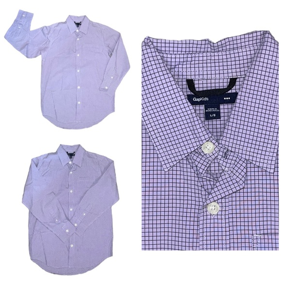 GapKids Bundle of 3 Youth Large Button Down Shirts - Picture 2 of 4